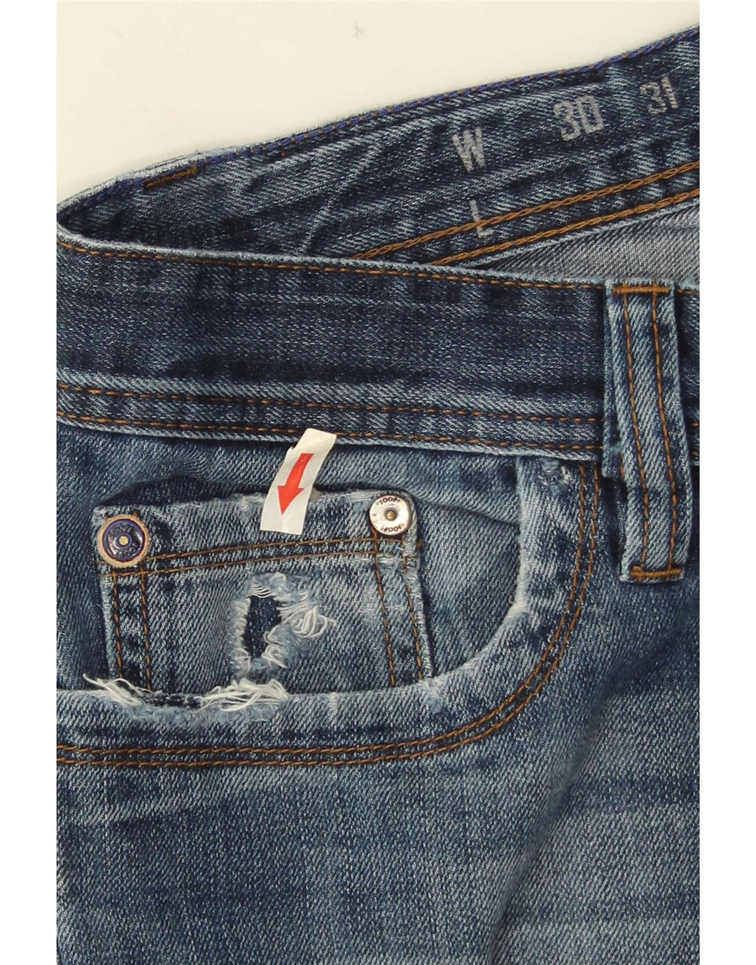 Мужские прямые джинсы Joop W34 L32 синие