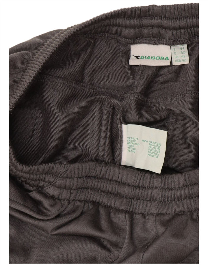 Мужские спортивные брюки Diadora 2XL серые из полиэстера