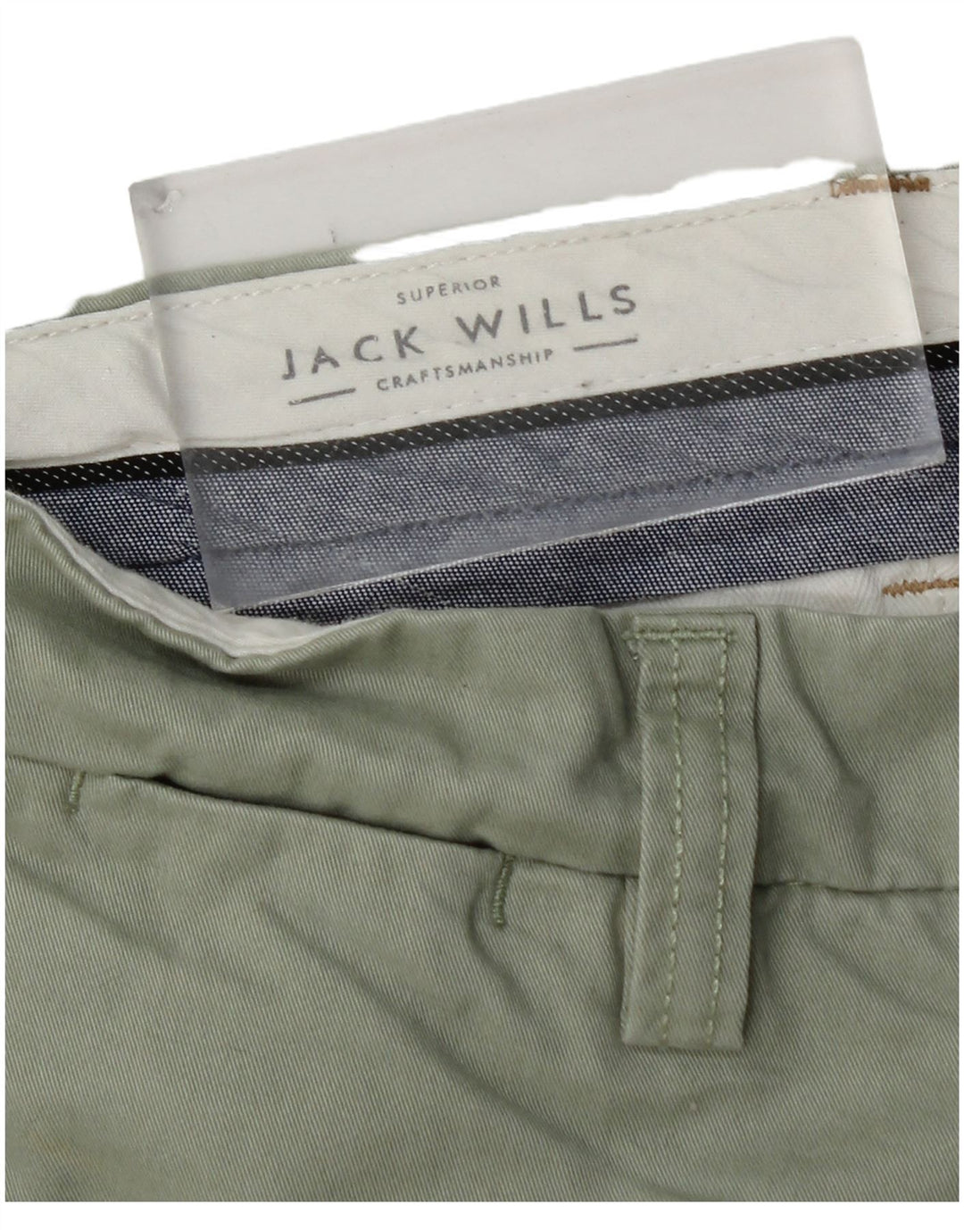 Мужские шорты чинос Jack Wills W30, средний зеленый хлопок, хлопок