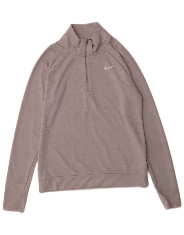 Мужской спортивный костюм с застежкой-молнией Nike Regular Fit XS, серый в крапинку, спортивный костюм