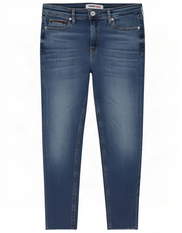 Женские узкие джинсы Tommy Hilfiger W29 L23 Синие, хлопок