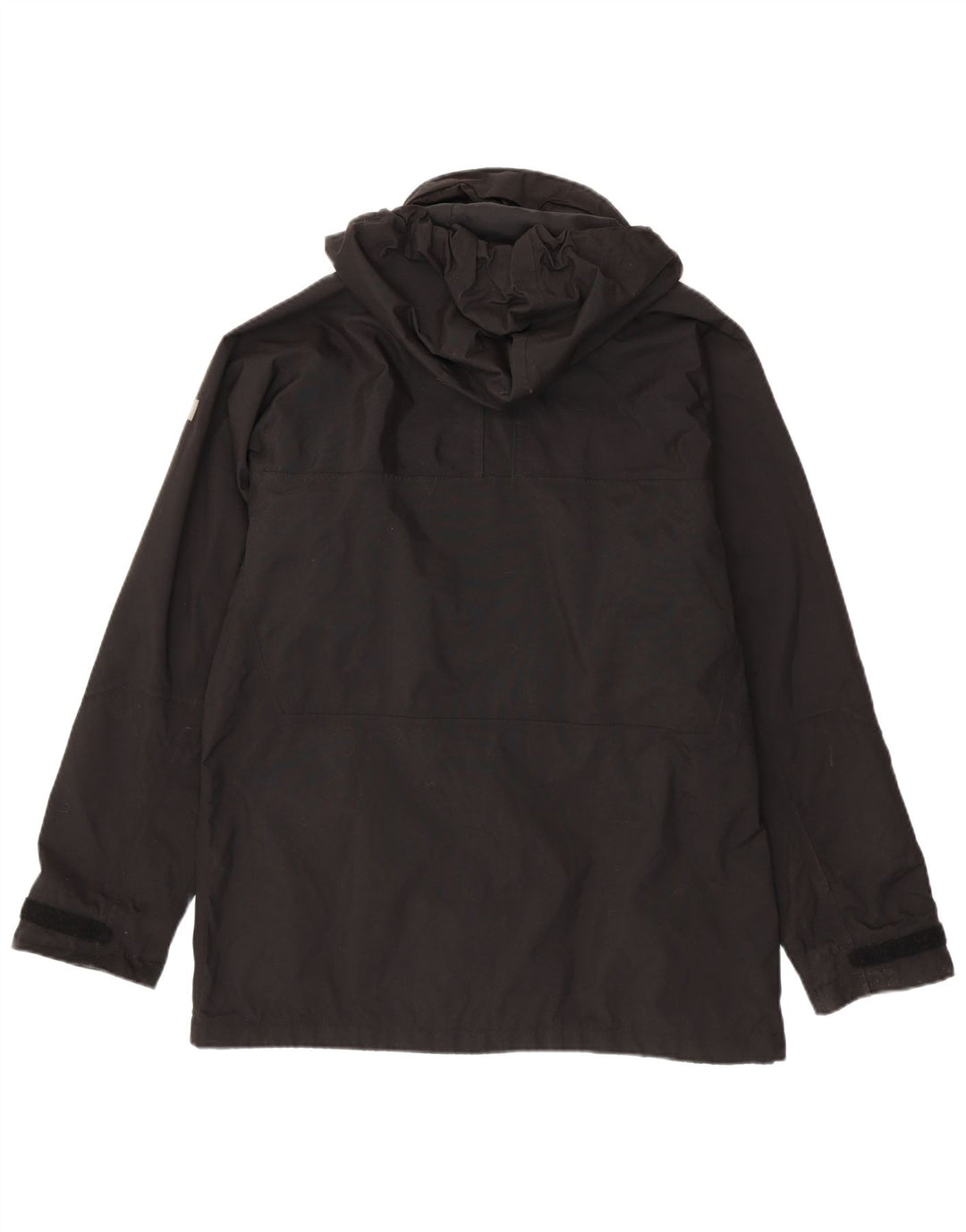 HELLY HANSEN Мужская куртка-дождевик с капюшоном UK 38, средний черный нейлон