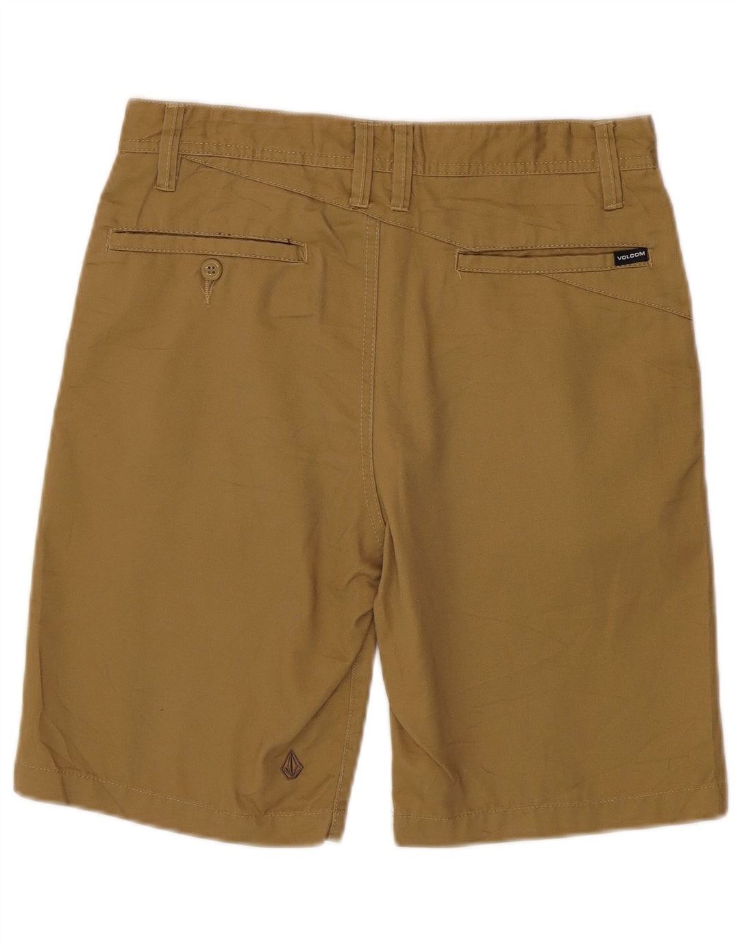 Мужские шорты чинос Volcom W29, малый, цвет хаки, полиэстер