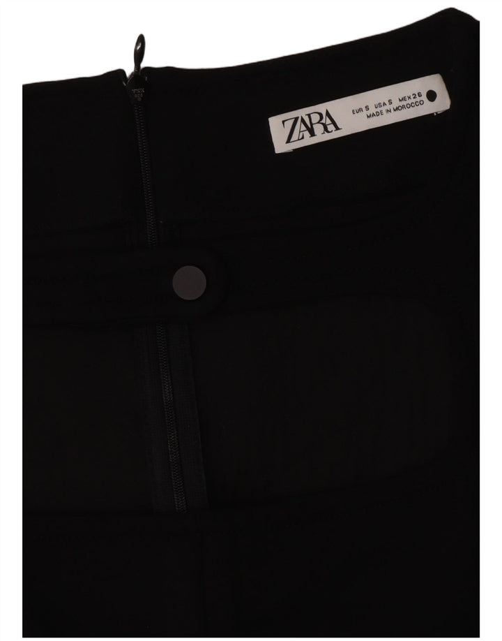 Женское платье-футляр Zara UK 10, маленькое черное