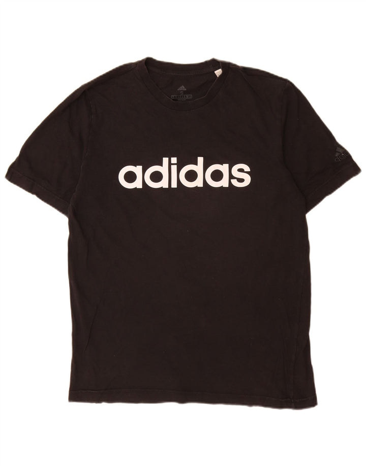 Мужская футболка с рисунком Adidas Top Small Black