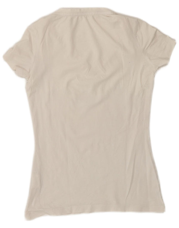 Женская футболка с рисунком Calvin Klein Jeans Top UK 6 XS, белый хлопок
