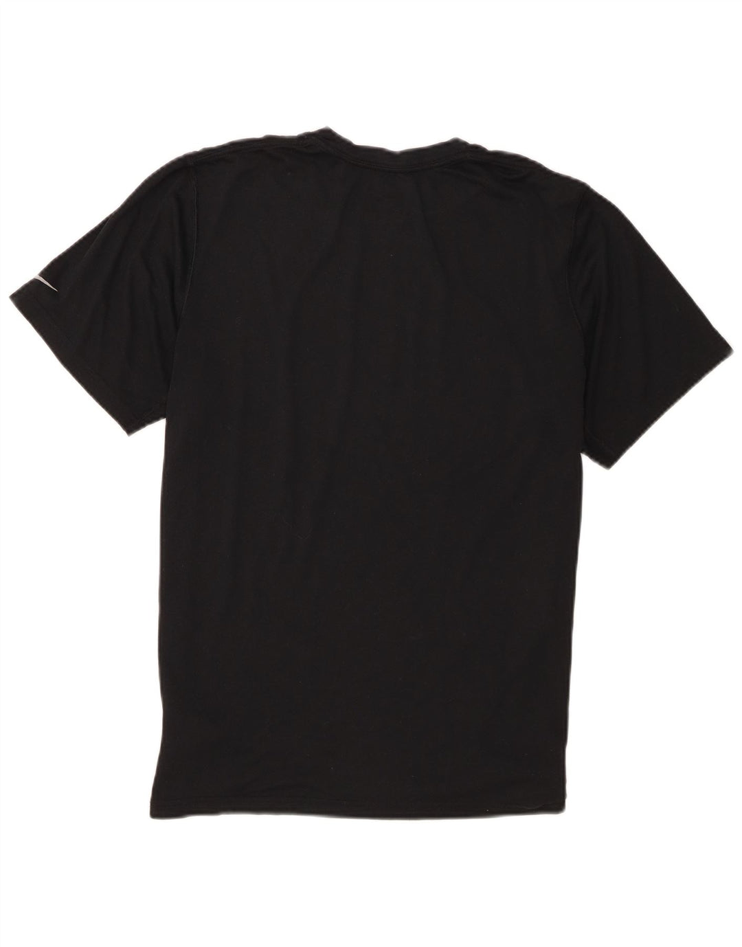 Мужская футболка Nike Dri Fit с графическим рисунком, средний черный полиэстер