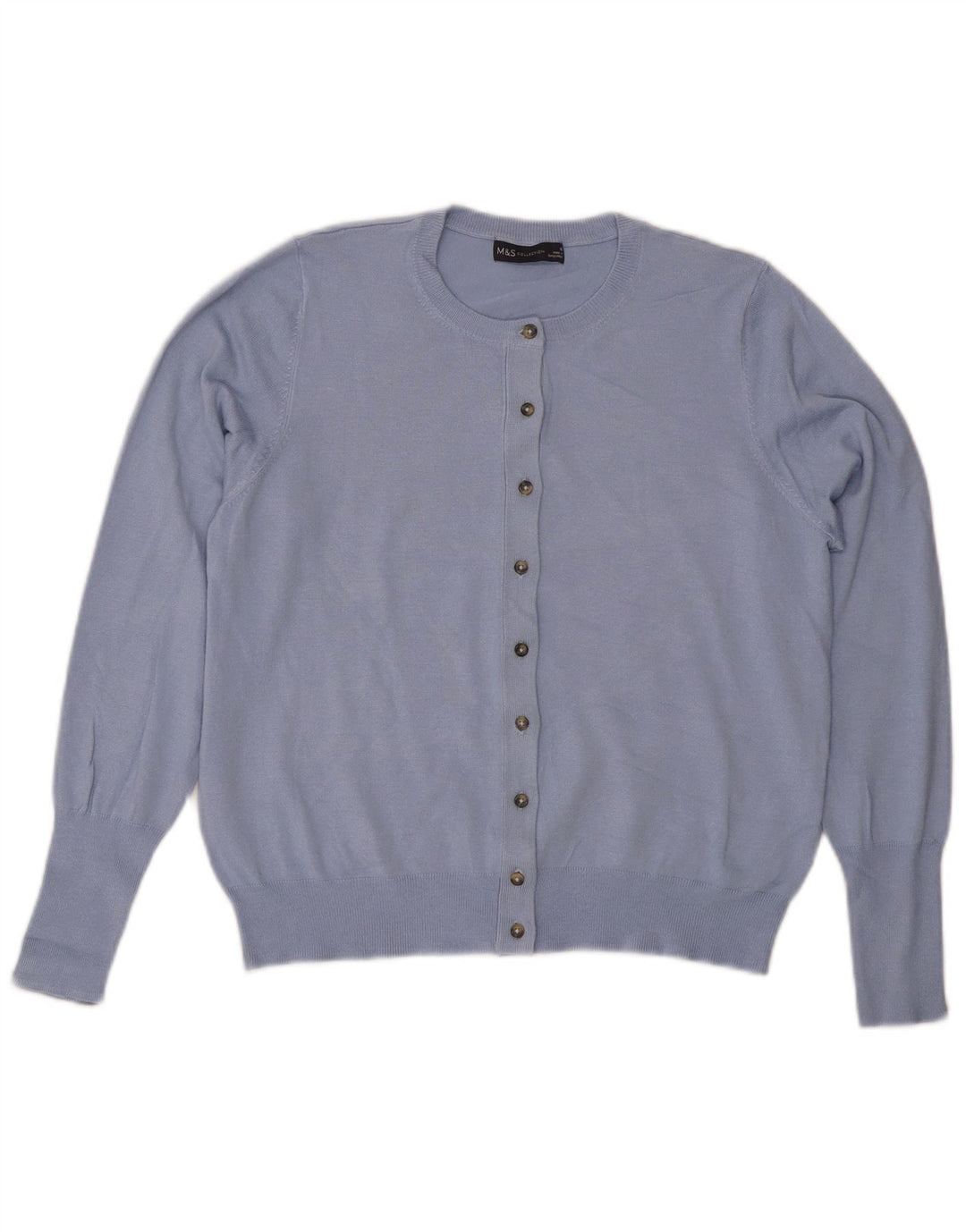 Женский кардиган Marks & Spencer UK 16, большой синий вискоза