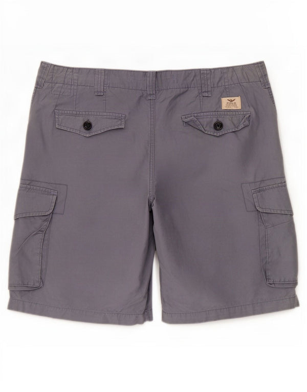 Мужские шорты карго классического кроя Polo Ralph Lauren W36, большие синие, хлопок