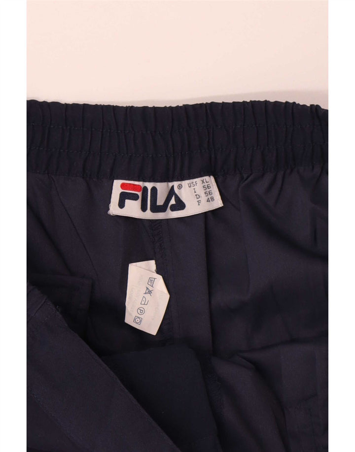 Мужские шорты чинос Fila XL W38 Темно-синие, полиэстер