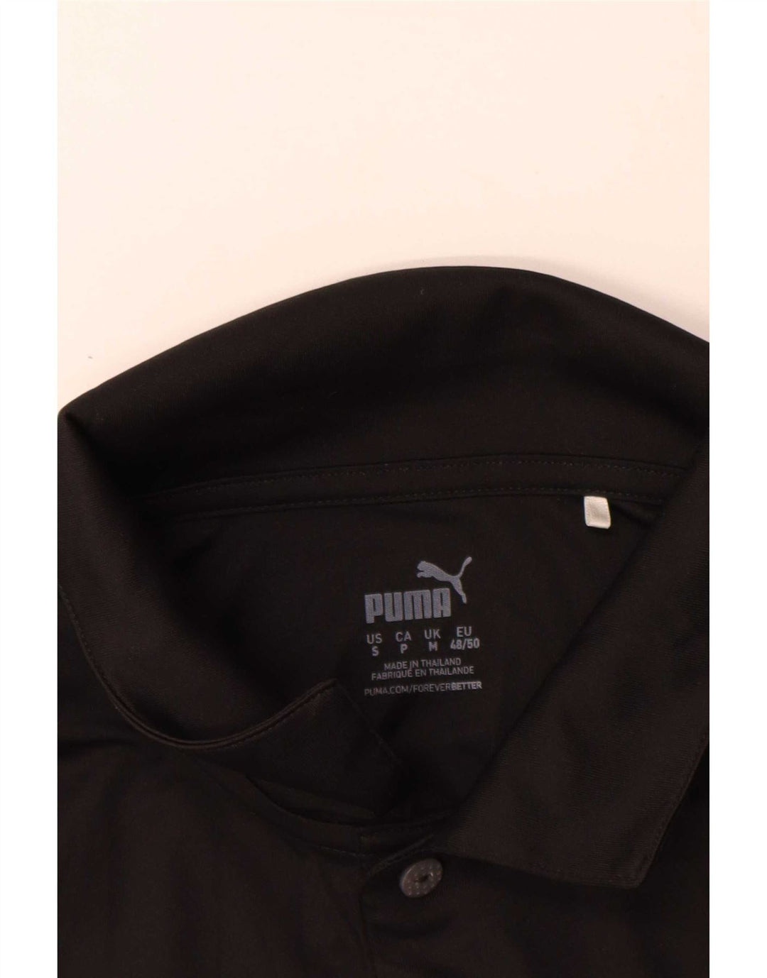 Мужская рубашка поло Puma, средний черный полиэстер