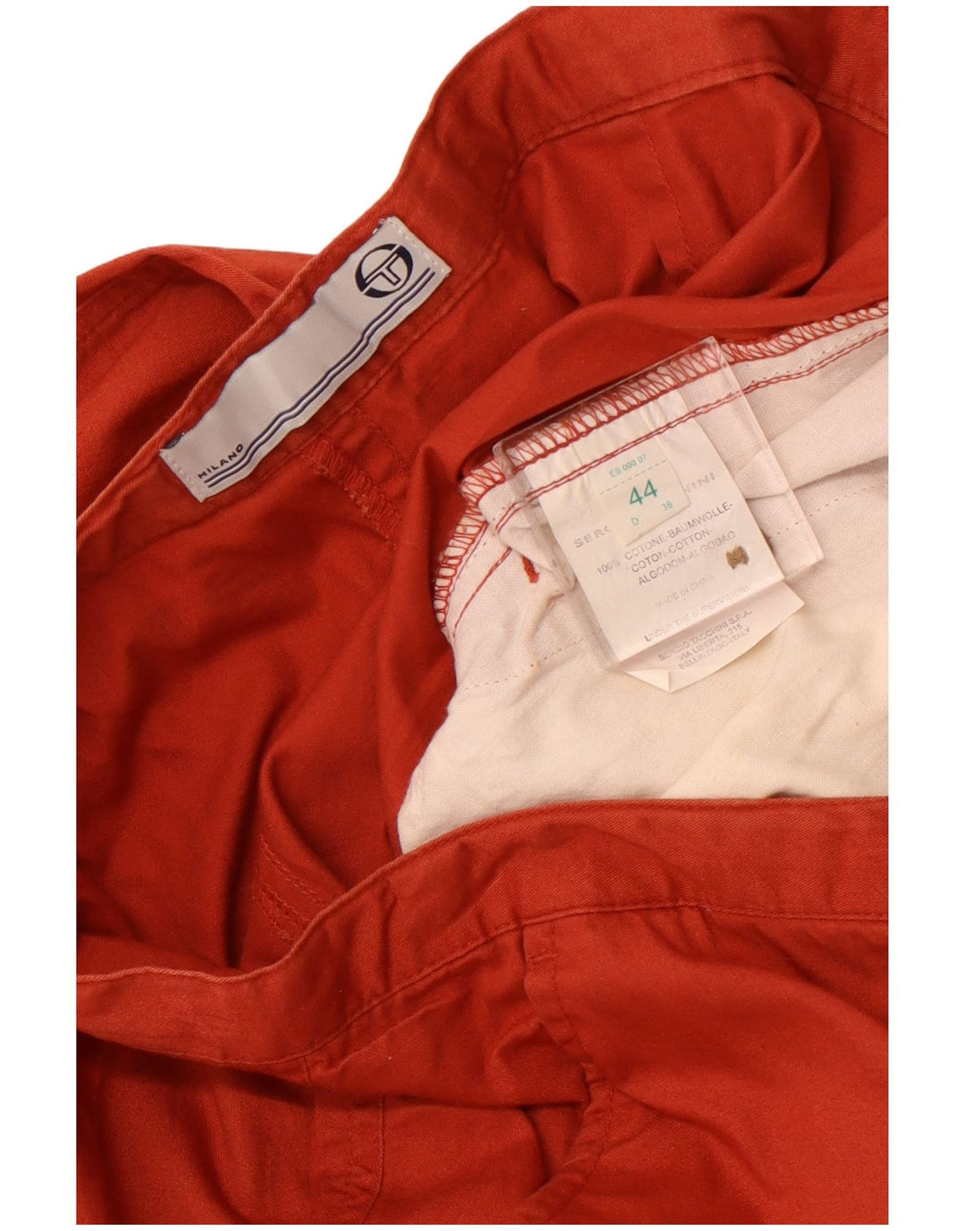 SERGIO TACCHINI Женские повседневные брюки IT 44 Medium W32 L29 Оранжевые