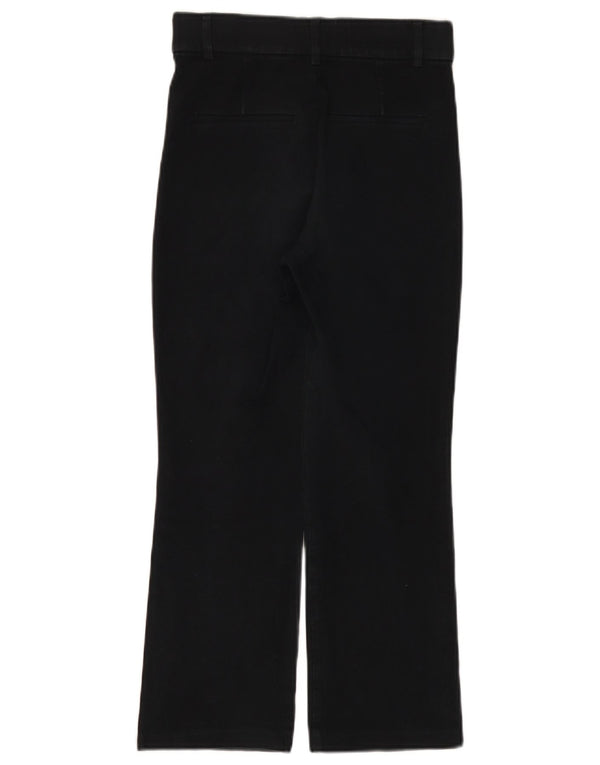 Женские укороченные джинсы Zara, маленькие W26 L24, темно-синие, хлопок