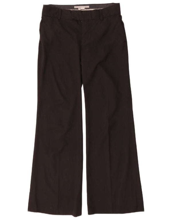 Женские широкие брюки чинос Zara EU 40 Medium W30 L32, черные
