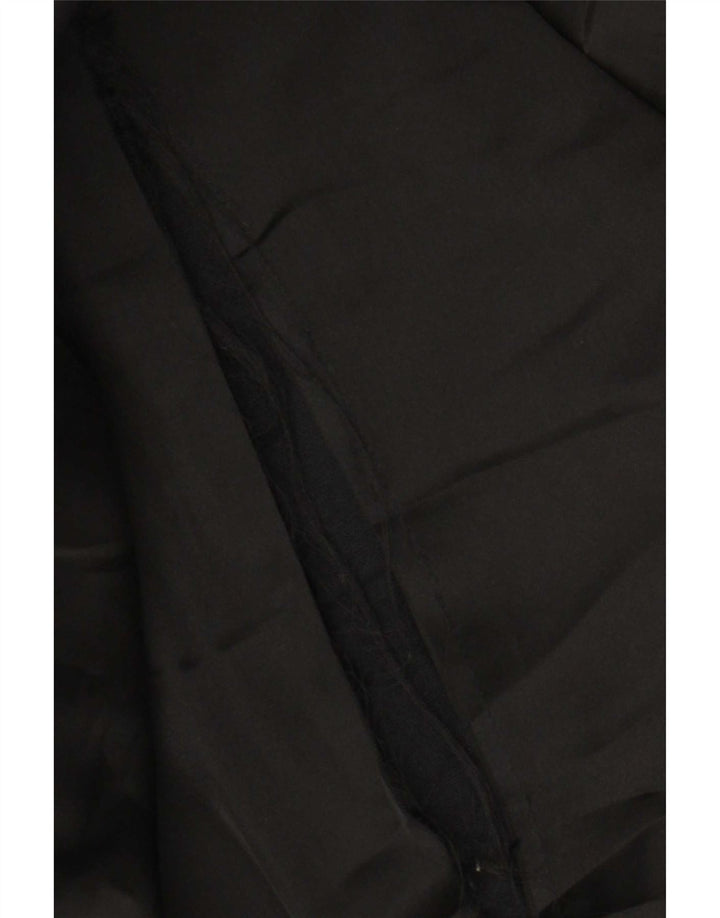 Женское пальто оверсайз Zara UK 10, маленькое черное