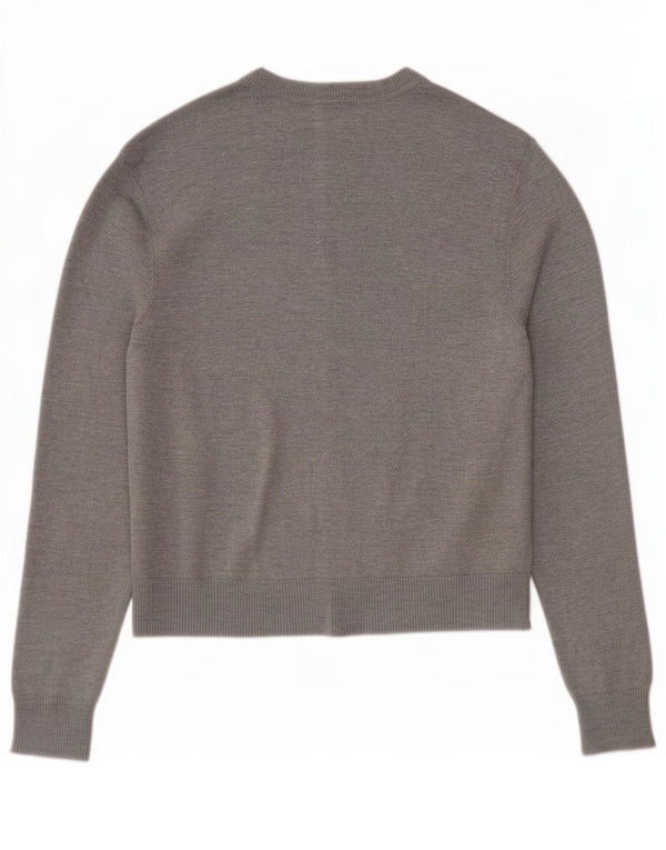 Женский кардиган-свитер Marks & Spencer UK 12, средний серый