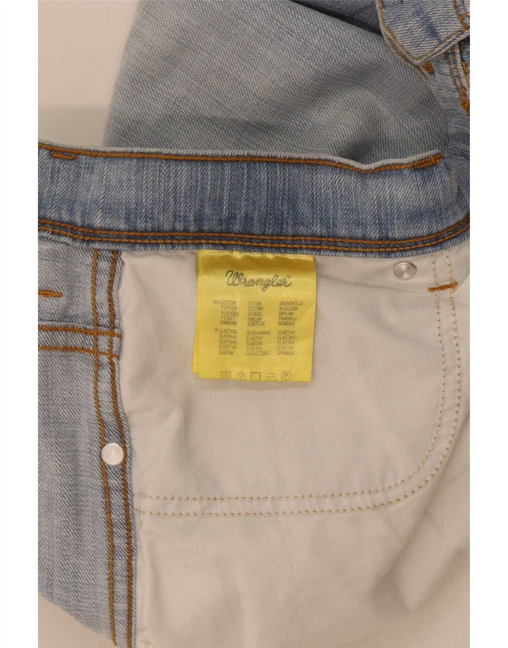 Мужские прямые джинсы Wrangler Texas Stretch W42 L32, синий хлопок