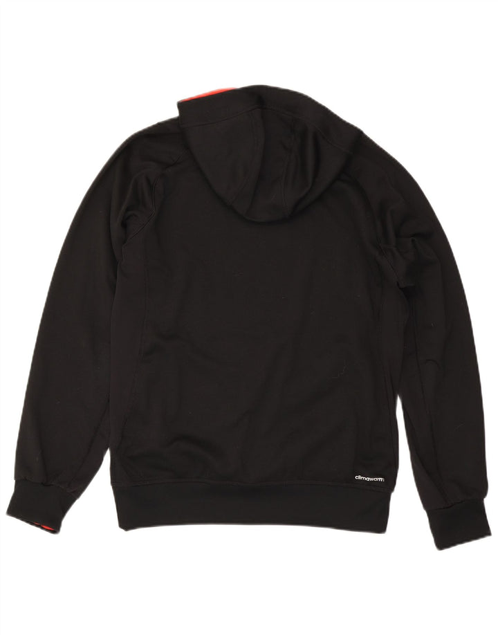 Мужской джемпер с капюшоном Adidas Climawarm, маленький черный, полиэстер