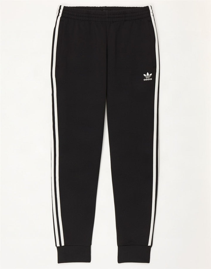 Adidas Mens Prime Blue Tracksuit Брюки Джоггеры Средний Черный Полиэстер
