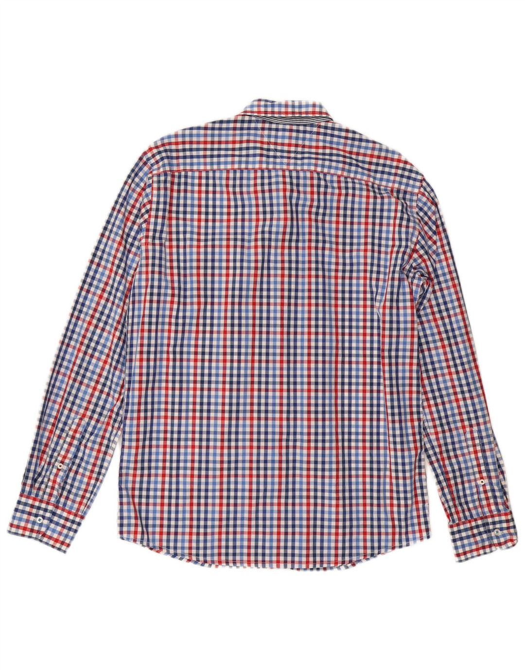 TOMMY HILFIGER Mens Vintage Fit Shirt Large Multicoloured Check Cotton