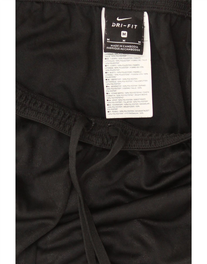 Мужские спортивные шорты Nike Dri Fit, средний черный полиэстер