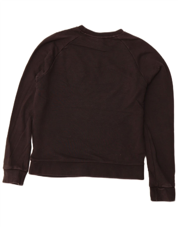 Женский свитер Adidas, маленький черный хлопковый джемпер