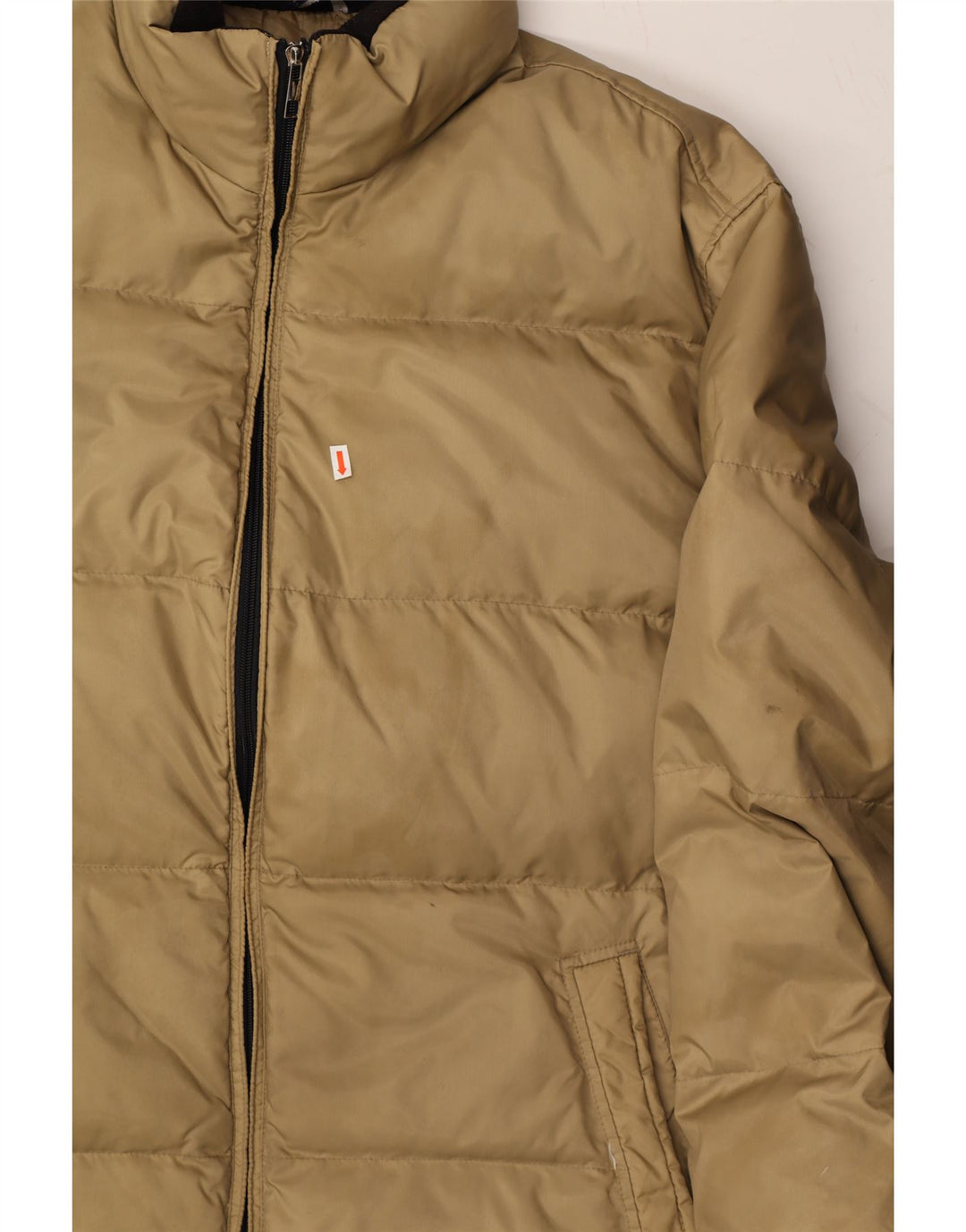 NANGAPARBAT Мужская стеганая куртка IT 58 4XL Бежевый Полиэстер