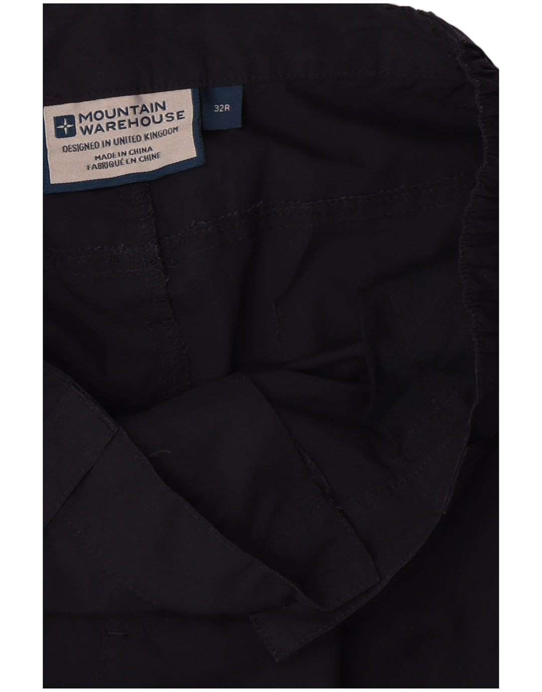 Мужские прямые брюки-карго Mountain Warehouse W32 L32, темно-синий полиэстер