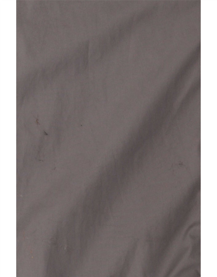Мужская дождевик с капюшоном Fat Face UK 42 XL, серый полиэстер с цветными блоками