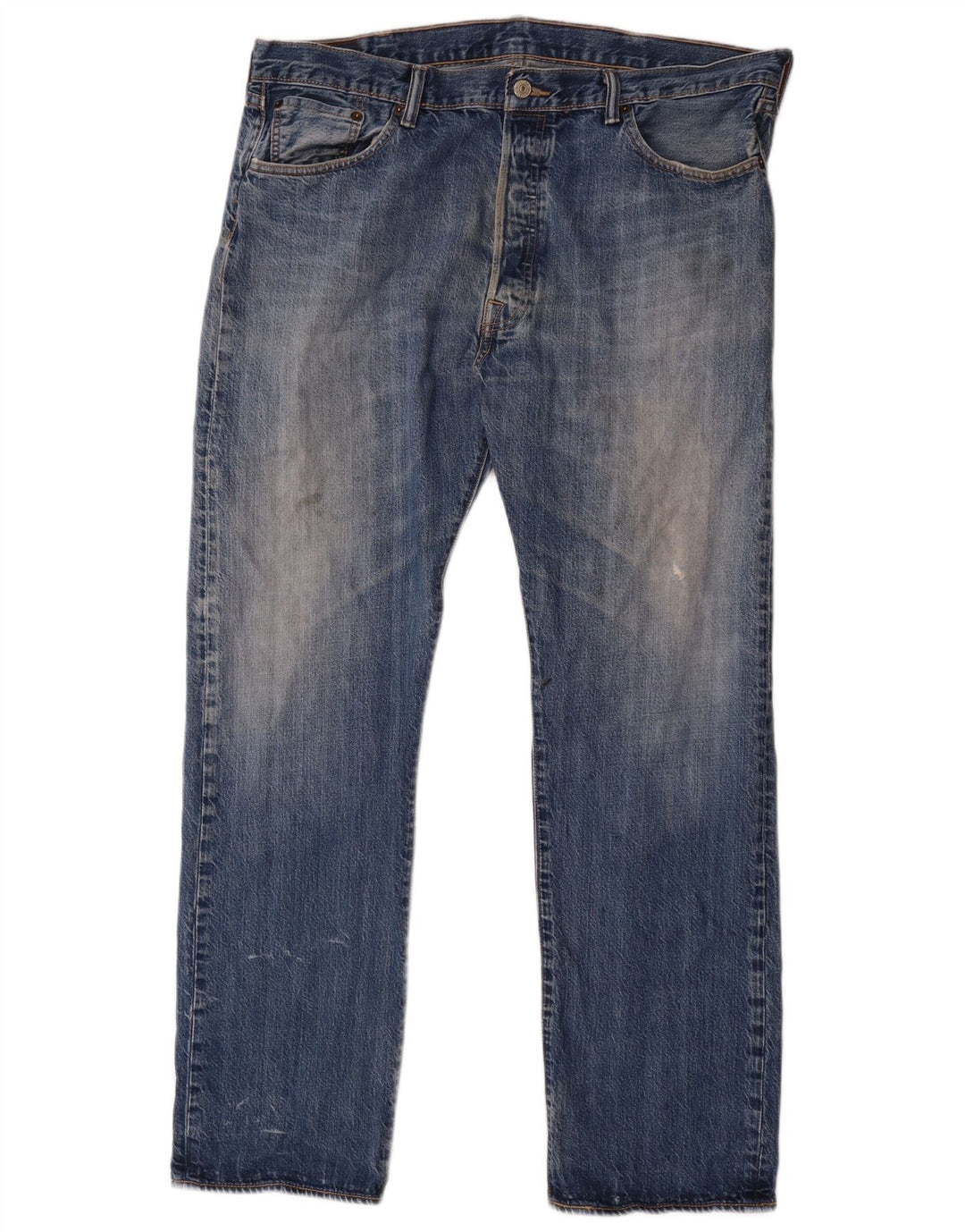 Мужские прямые джинсы Levi's W40 L32 синие, хлопок