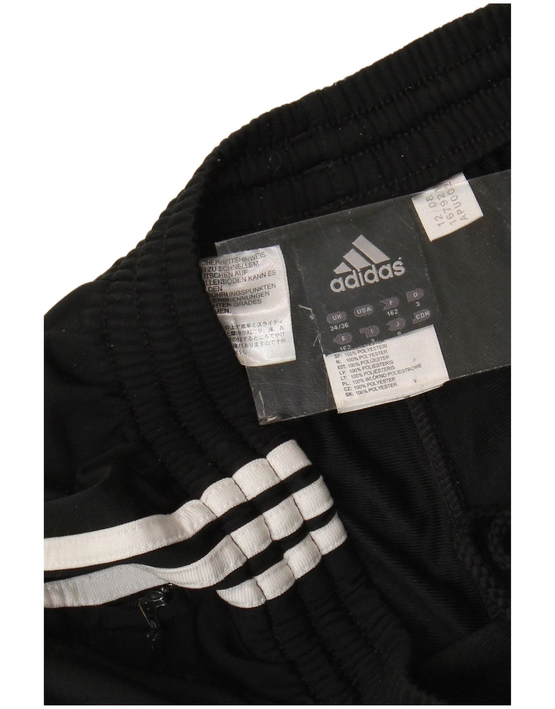 Мужские спортивные брюки Adidas Joggers EU 34/36, маленький черный полиэстер