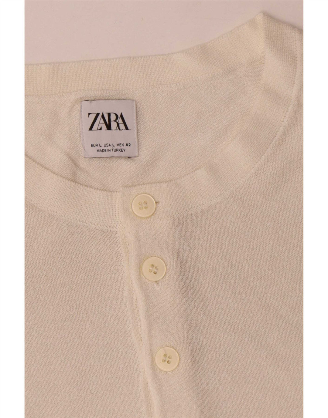 Мужская футболка Zara, большая белая вискоза