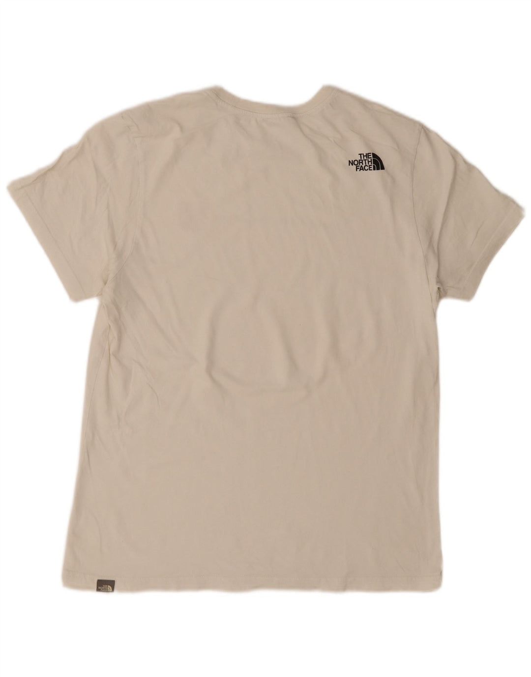 Мужская футболка с рисунком The North Face, большая белая