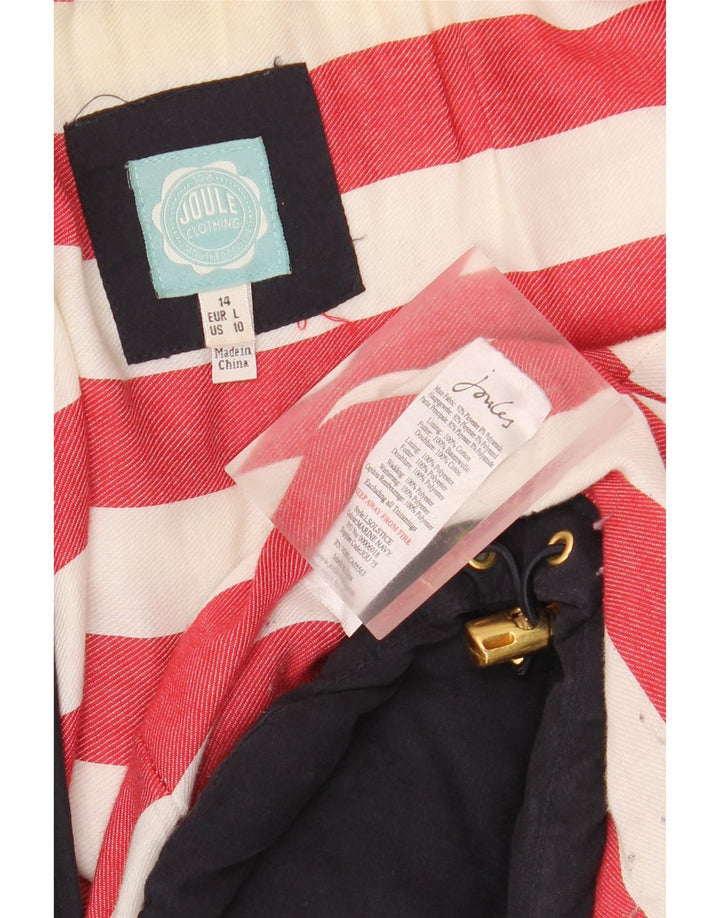 Женская стеганая куртка JOULES UK 14, большой размер, темно-синий, полиэстер