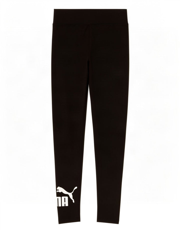 Женские леггинсы с рисунком Puma UK 12, средние, черные