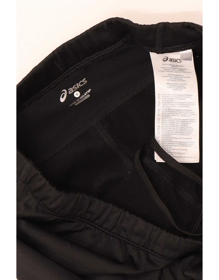 Asics Boys Tracksuit Trousers 13-14 Years Medium Black Polyester