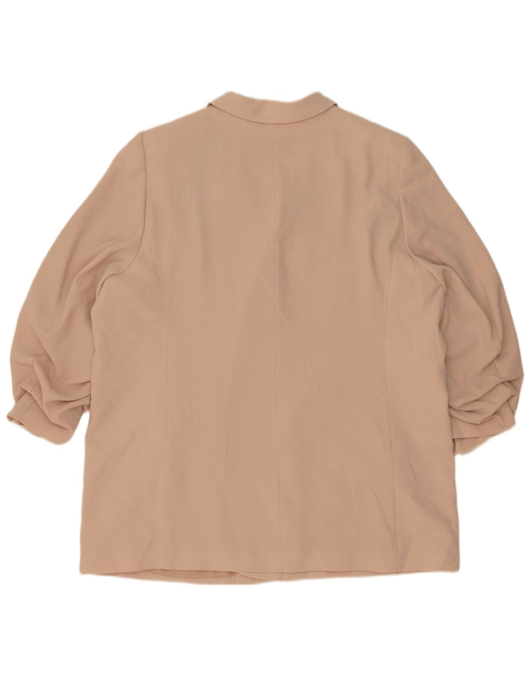 Женский открытый пиджак с рукавами 3/4 Marks & Spencer UK 24 4XL Розовый