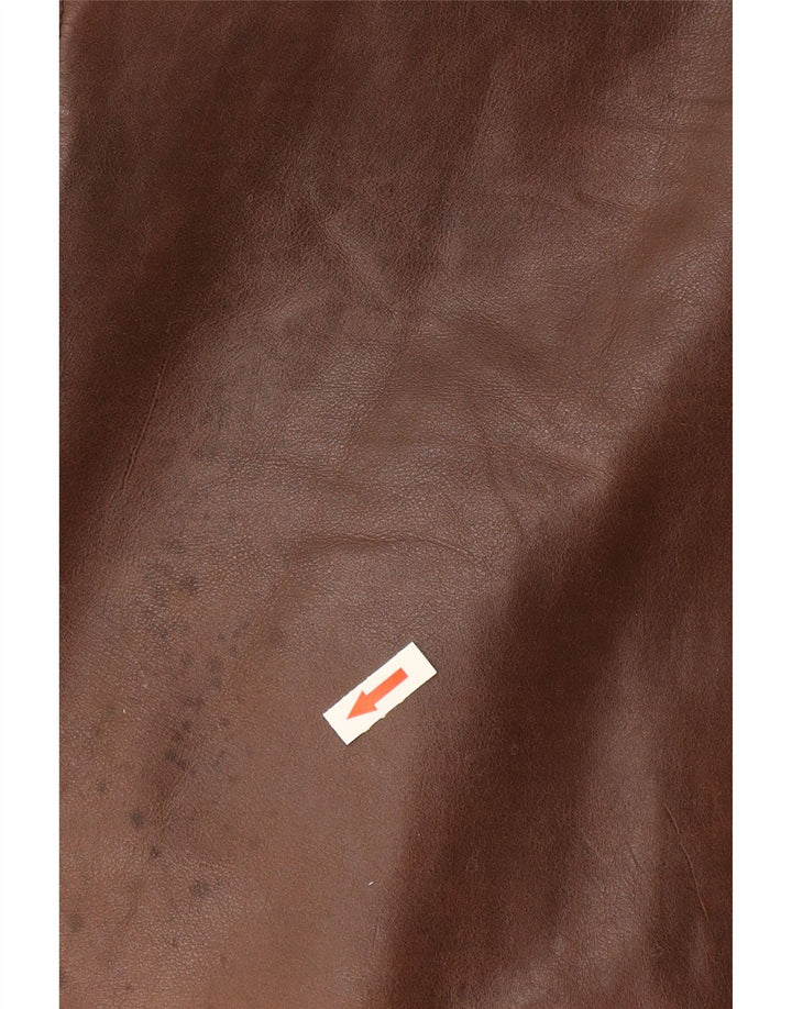 Conbipel Мужская кожаная куртка из натуральной кожи IT 52 XL Коричневая