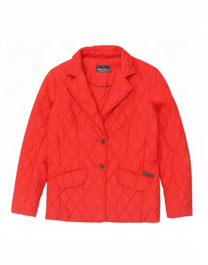 Женская стеганая куртка Conte of Florence IT 42 Medium Red Полиамид