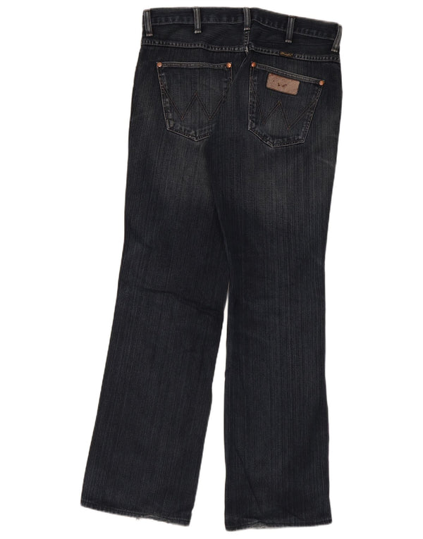 Мужские джинсы Wrangler Alaska Bootcut W33 L31 темно-синие, хлопок