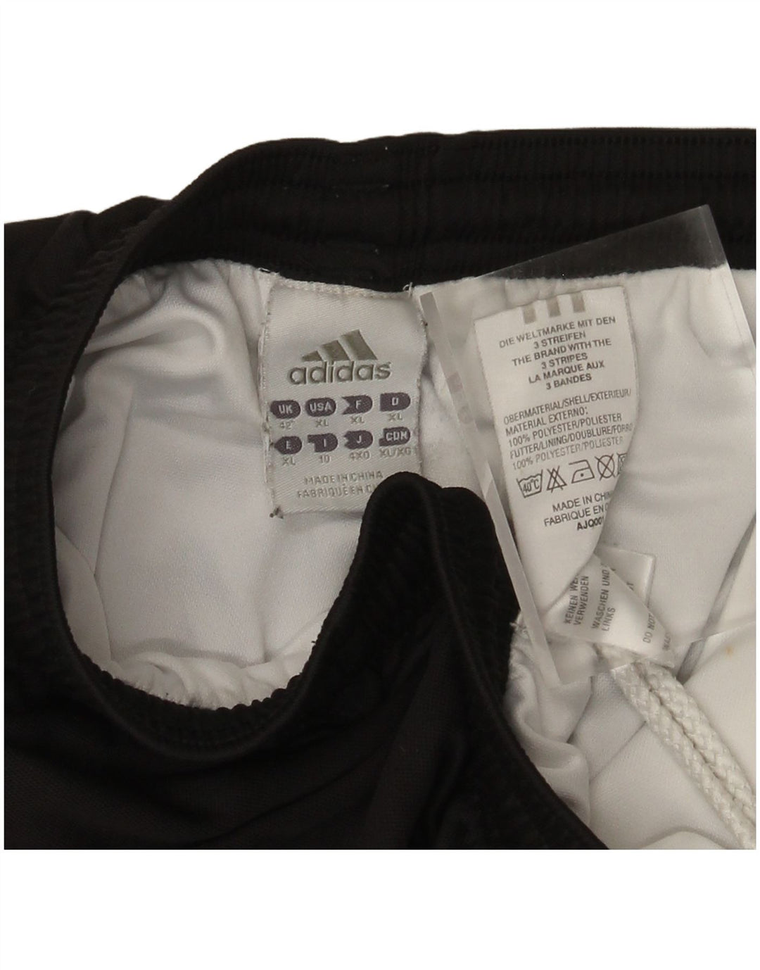 Мужские спортивные шорты Adidas Climalite XL, черный полиэстер