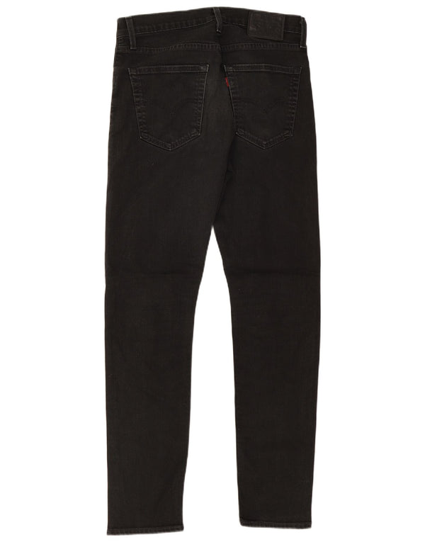 Мужские зауженные джинсы Levi's 512 W31 L32, черный хлопок