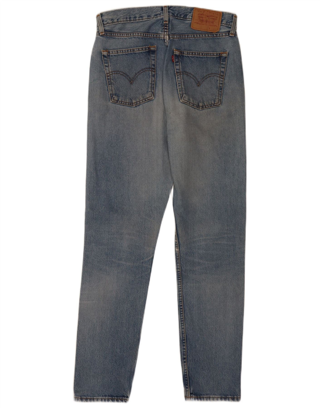 Мужские узкие джинсы Levi's W33 L32 синие, хлопок