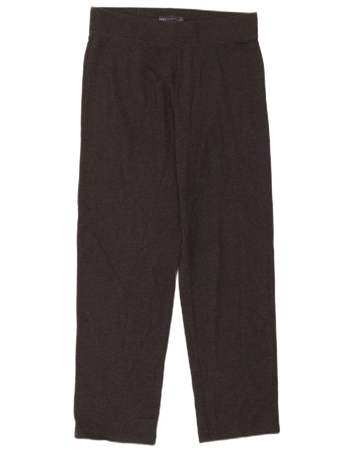 Женские спортивные брюки Marks & Spencer UK 10, маленькие серые, хлопковые