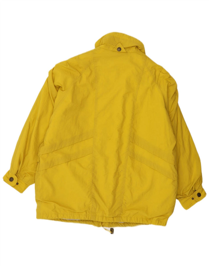 ELHO Womens Gore-Tex Rain Jacket EU 42 Large Yellow Polyamide