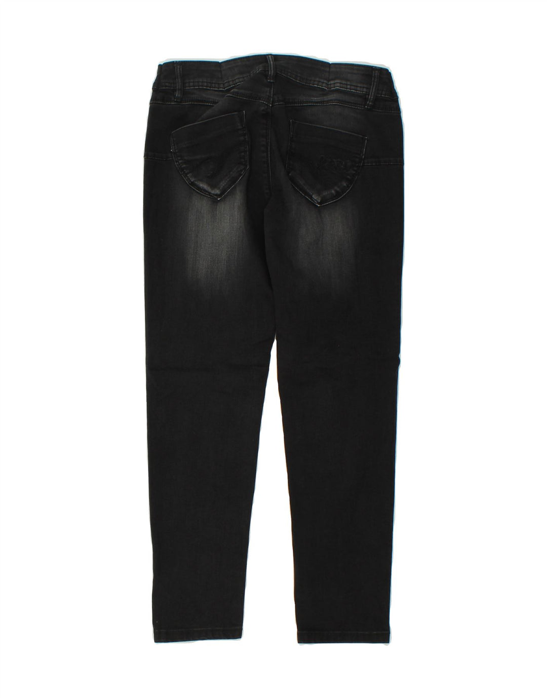 DESIGUAL Womens Crop Slim Jeans W28 L24 Black Vintage Desigual and Second-Hand Desigual from Messina Hembry 