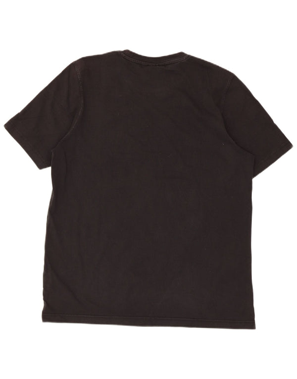 Мужская футболка с рисунком Adidas Top Medium Black Cotton