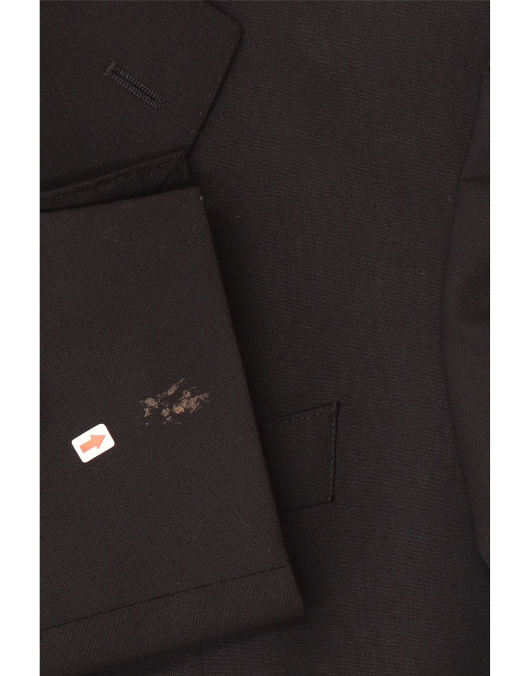 Мужской пиджак Hugo Boss на 2 пуговицах EU 56 3XL, черная шерсть