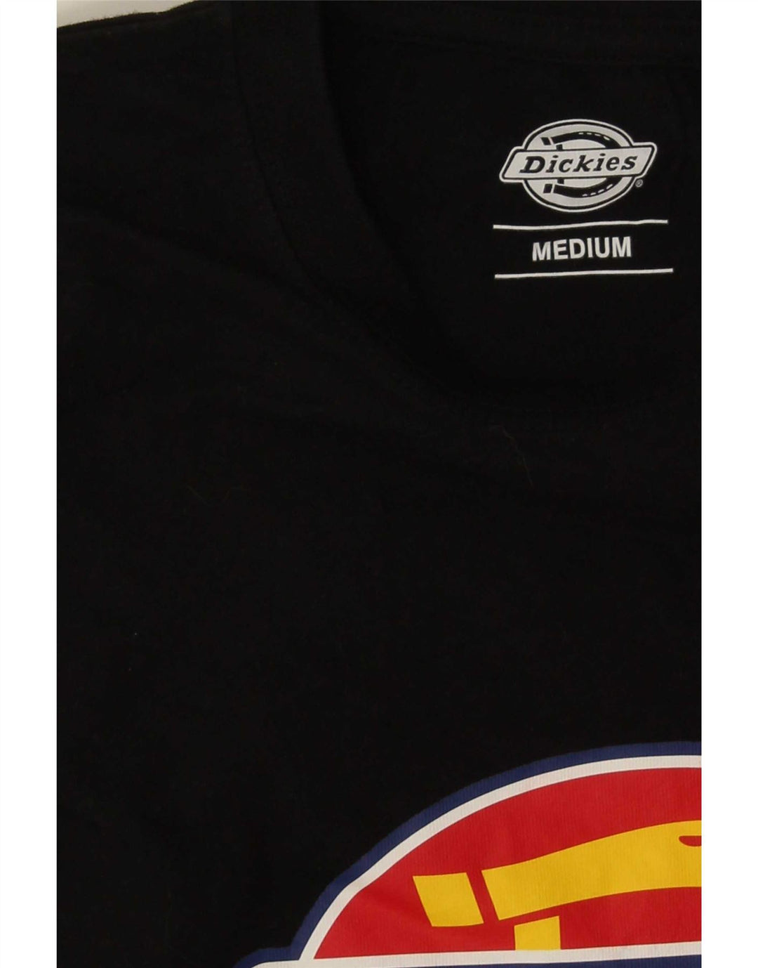 Мужская футболка с рисунком Dickies, средний черный