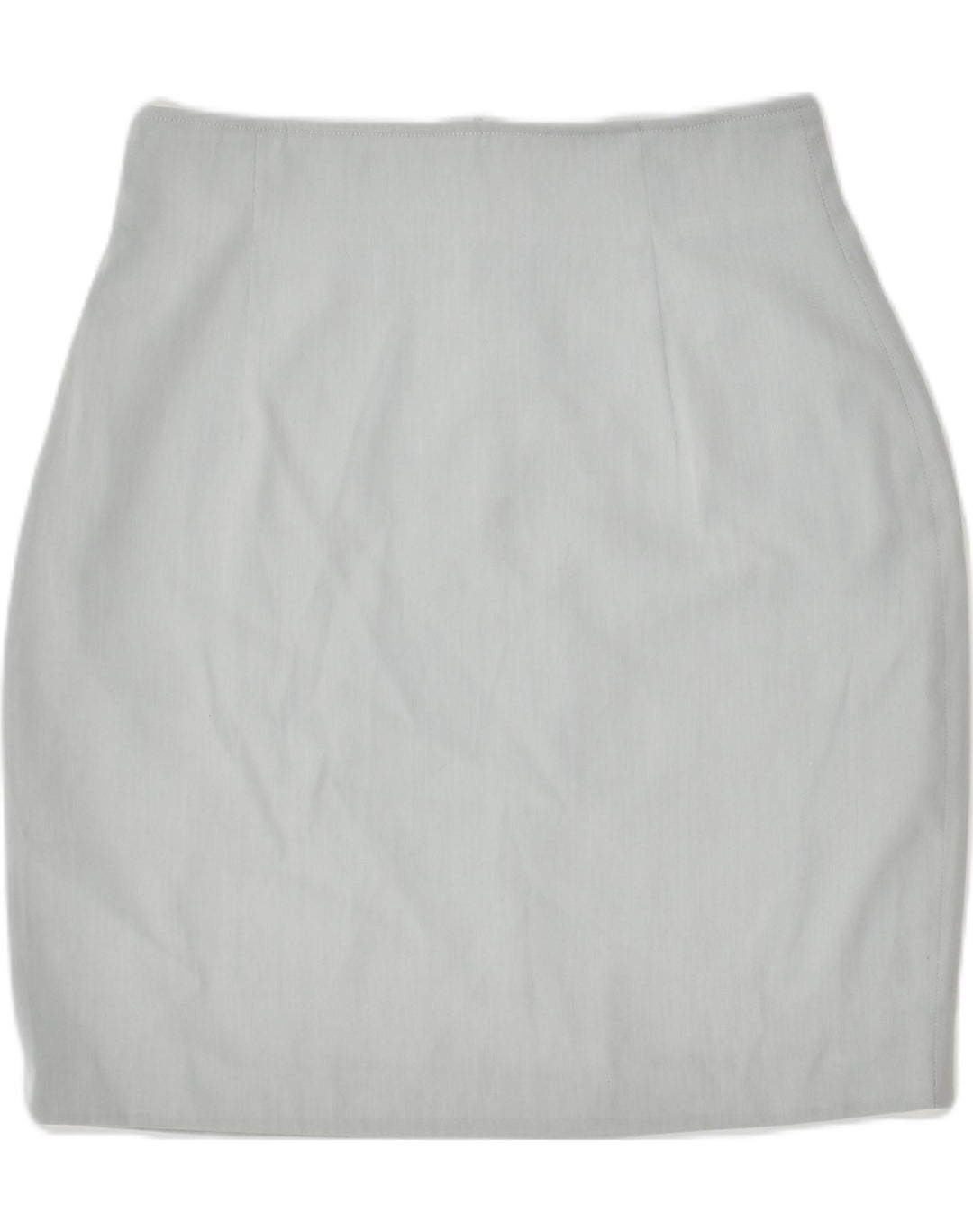 UNITED COLORS OF BENETTON Womens Mini Pencil Skirt IT 40 Small W26 Grey | Vintage United Colors of Benetton | Thrift | Second-Hand United Colors of Benetton | Used Clothing | Messina Hembry 